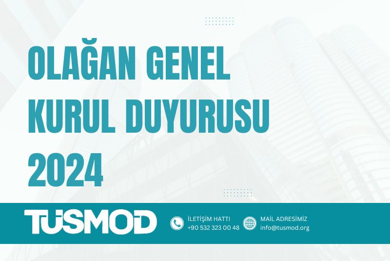 Olağan Genel Kurul Duyurusu 2024