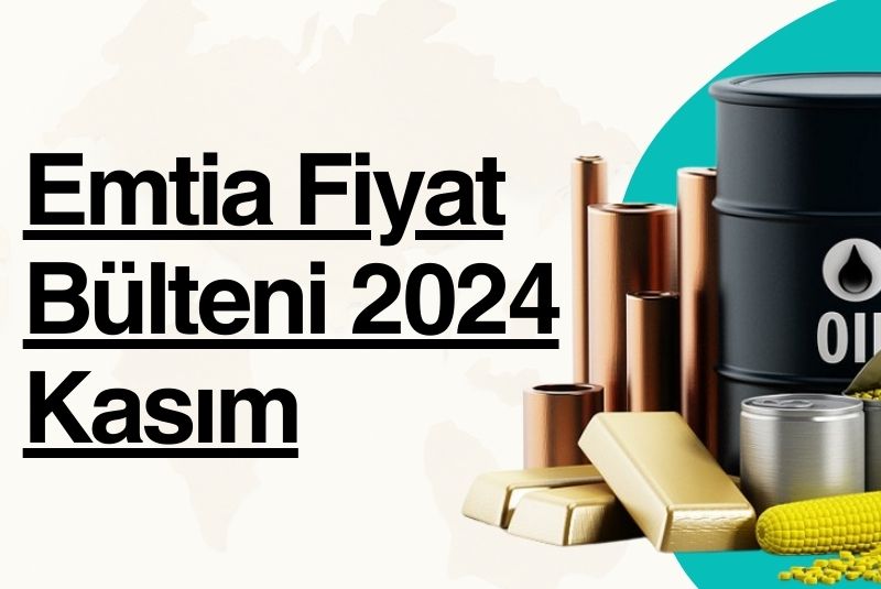Emtia Fiyat Bülteni 2024 Kasım
